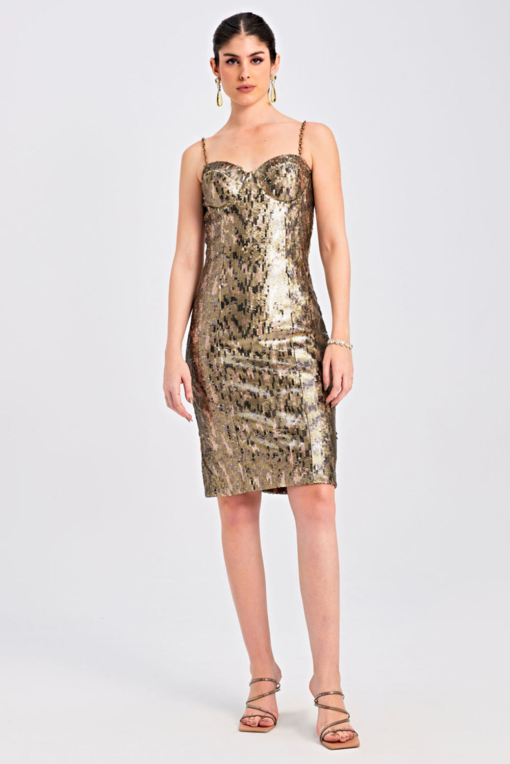 Gold Sparkler Dress
