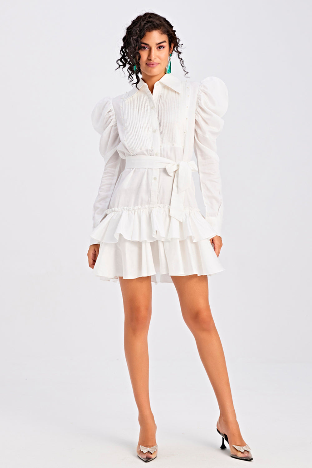 Zuri Blanc Mini Dress