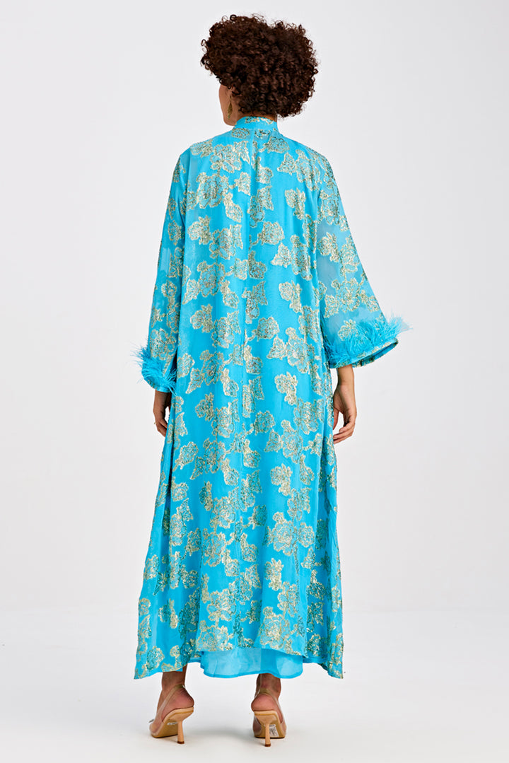 Arushi Mehra In Our Turquoise Kaftan