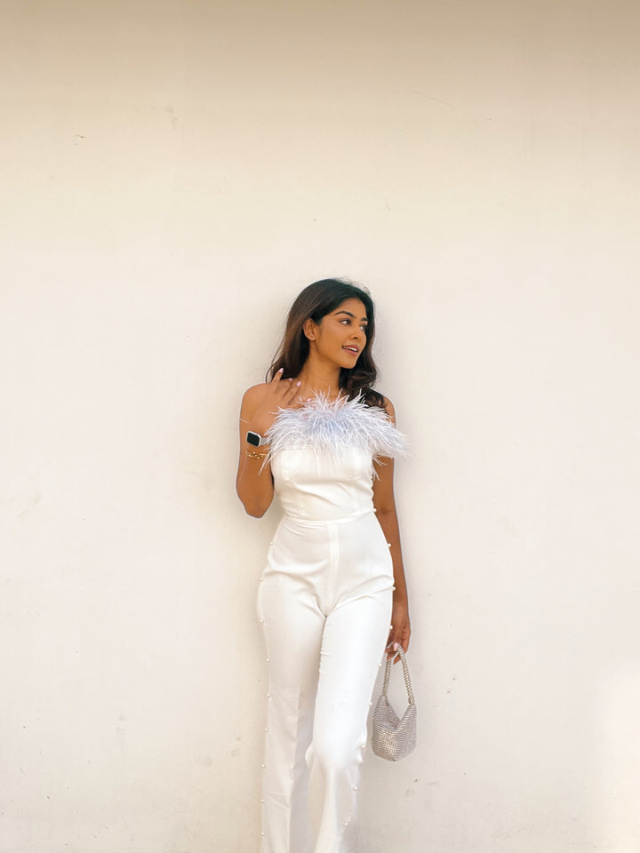 Quill Ivory Jumpsuit