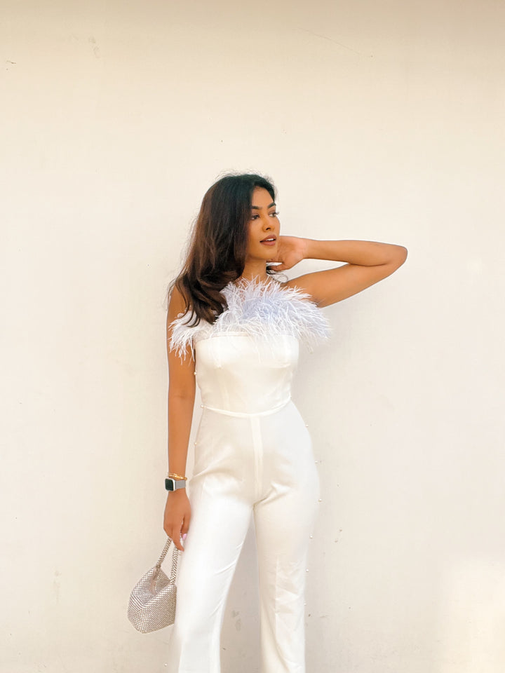 Quill Ivory Jumpsuit